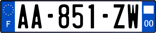 AA-851-ZW