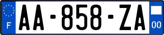 AA-858-ZA