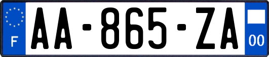 AA-865-ZA