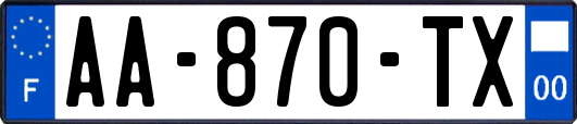 AA-870-TX