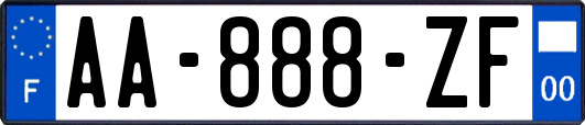 AA-888-ZF