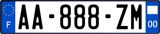 AA-888-ZM