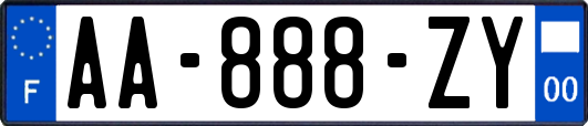 AA-888-ZY