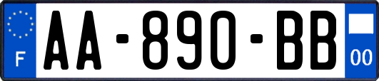 AA-890-BB