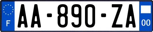 AA-890-ZA