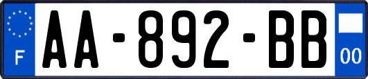 AA-892-BB