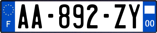 AA-892-ZY