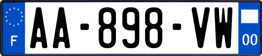 AA-898-VW