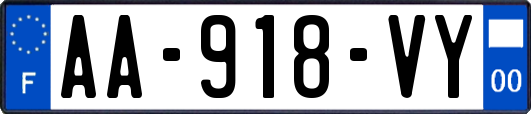 AA-918-VY