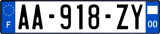 AA-918-ZY