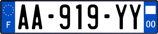 AA-919-YY