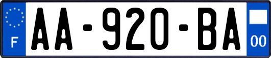 AA-920-BA