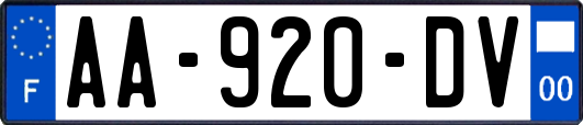 AA-920-DV