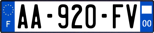 AA-920-FV