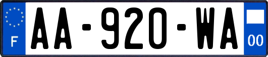 AA-920-WA