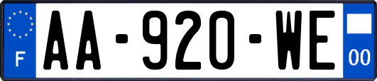 AA-920-WE