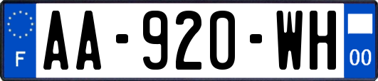 AA-920-WH