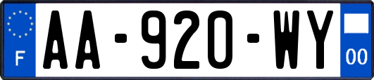 AA-920-WY