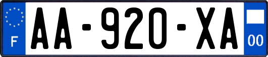 AA-920-XA