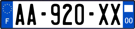 AA-920-XX