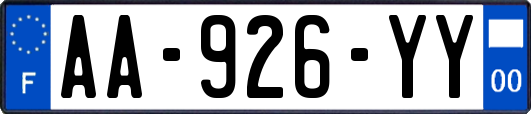 AA-926-YY