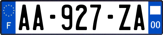 AA-927-ZA