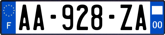 AA-928-ZA