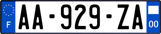 AA-929-ZA