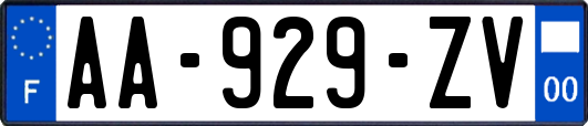 AA-929-ZV