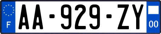 AA-929-ZY