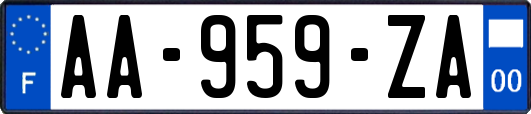 AA-959-ZA