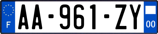 AA-961-ZY