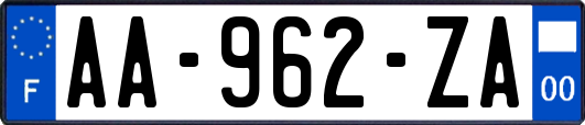 AA-962-ZA