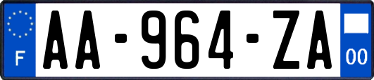 AA-964-ZA