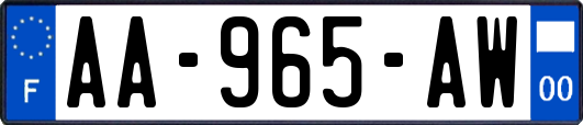 AA-965-AW