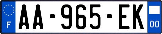 AA-965-EK