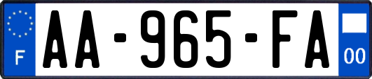 AA-965-FA