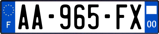 AA-965-FX