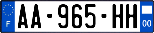 AA-965-HH