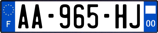 AA-965-HJ