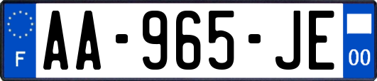 AA-965-JE