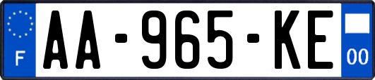 AA-965-KE