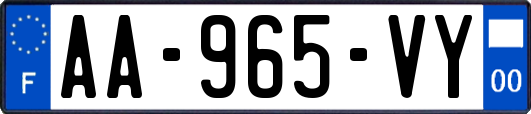 AA-965-VY