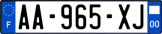 AA-965-XJ