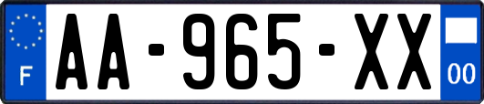 AA-965-XX