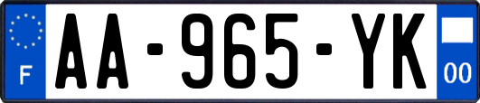 AA-965-YK