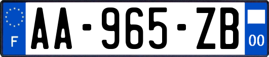 AA-965-ZB