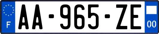 AA-965-ZE