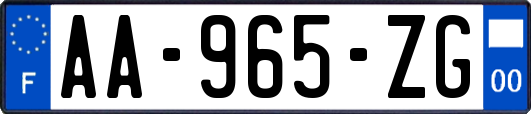 AA-965-ZG