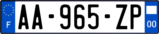 AA-965-ZP